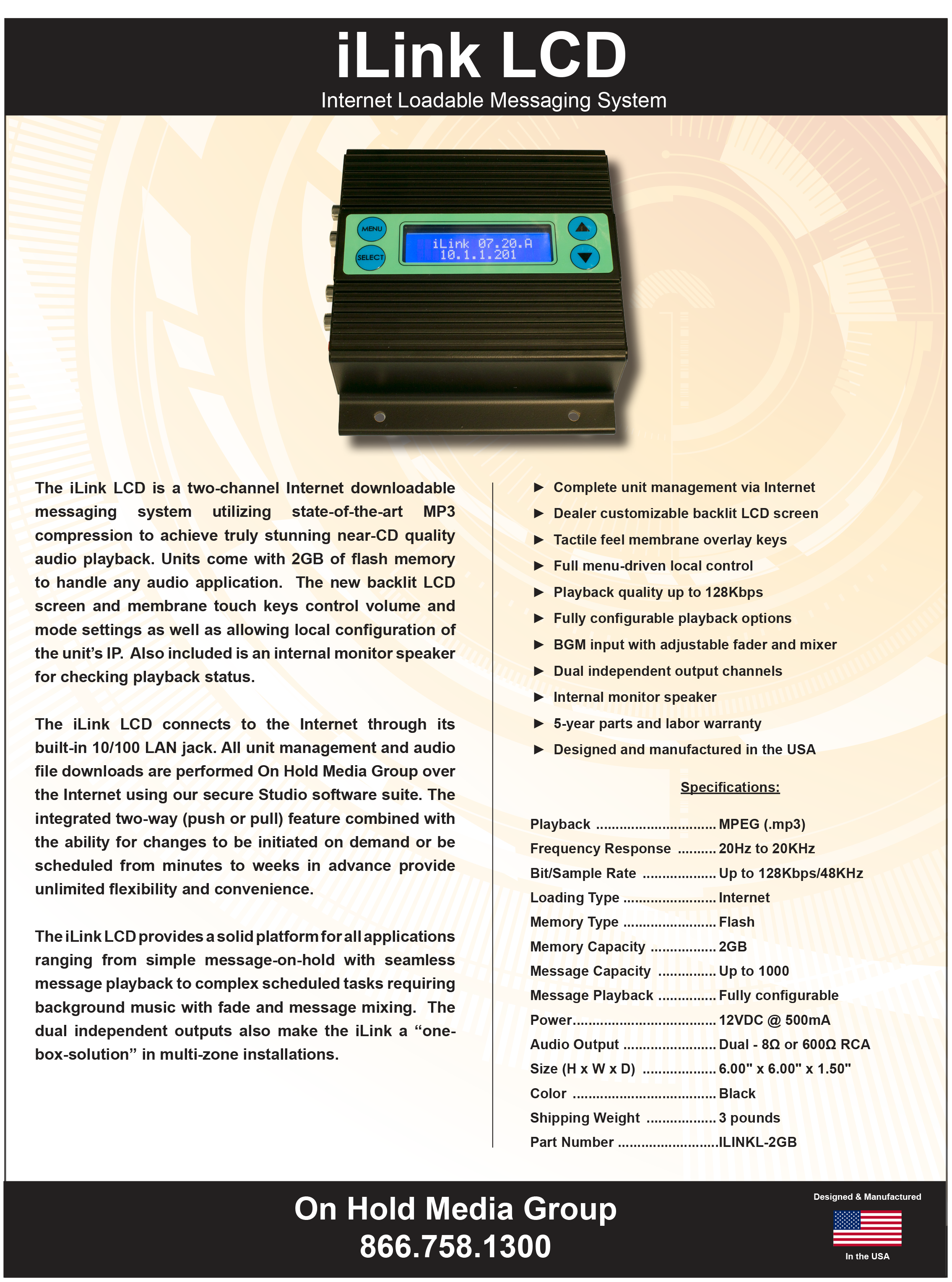 Nel-Tech iLink LCD