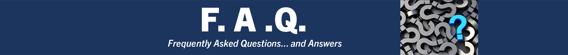 FAQ Bar